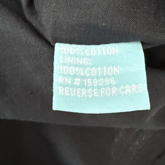 J. McLaughlin Pullover Sabina Cotton Dress Size S Pleated Balloon Sleeves Navy - Picture 11 of 11